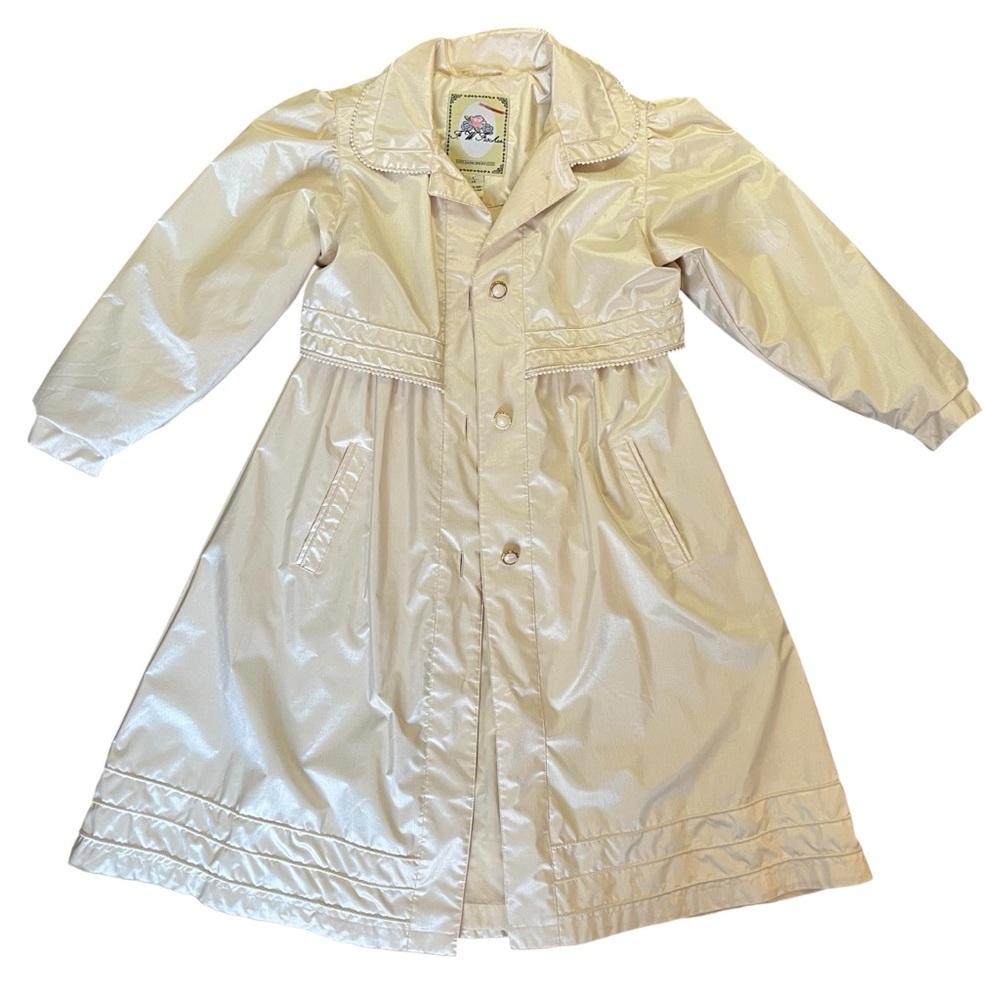 Vintage Cream Raincoat F.W. Fischer
